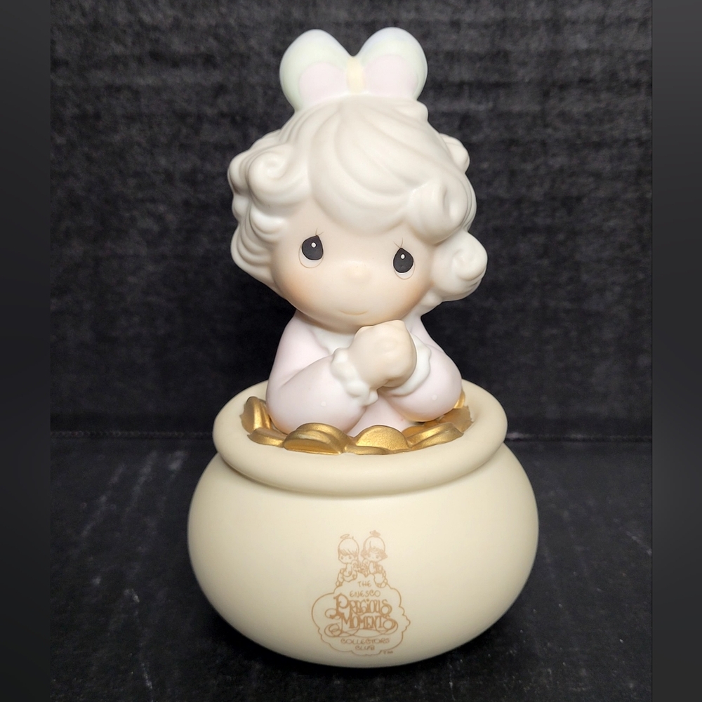 1994Precious Moments 'You're The End Of My Rainbow' Figurine #C0014